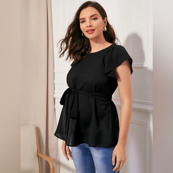 Maternity blouse - Picture 2 of 3